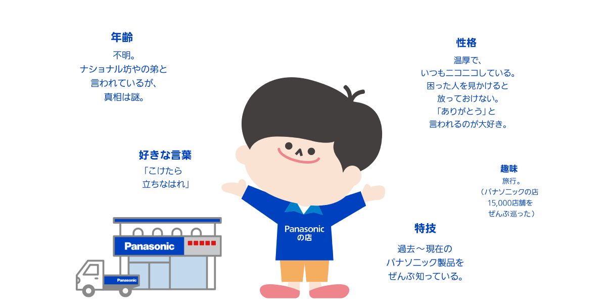 Panasonicの店坊や